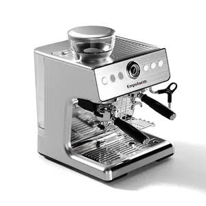 מכונת קפה מקצועית באיכות גבוהה עם מערכת חליטה 19 בר משאבת לחץ מכונת קפה מהירה