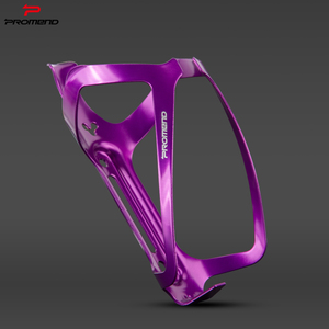 Promend porte-bouteille d'eau de vélo en aluminium ultraléger violet rose et 5 autres couleurs pour support de bouteille de vélo de montagne de route - Product Image 4