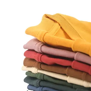 2021 מכירה לוהטת זול כבד עבה כותנה ריק גברים של חולצות 270gsm מזדמן רגיל t חולצות בתפזורת