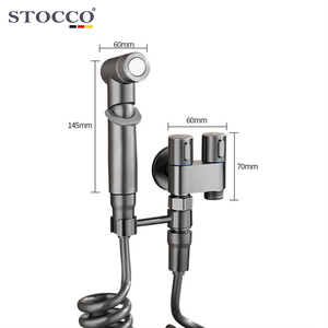 Латунный 1 в 2 угловой распылитель для унитаза - Product Image 2