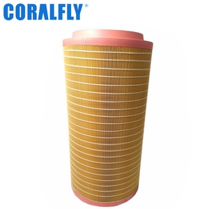 Filtro de Aire para Excavadora Coralfly, Papel de Filtro HV de Alta Eficiencia 99.7%, Números de Pieza 580/12020 01180867 3901477M1 RS3992 49131 - Product Image 6