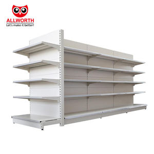 رفوف تخزين متجر بقالة على الطراز الأوروبي حامل رفوف جندول فولاذية - Product Image 4