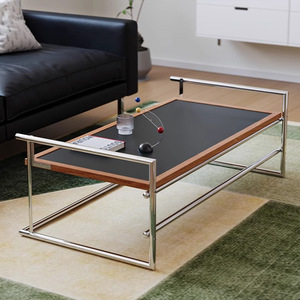 Modern Simple Nordic Solid Wood <strong>Folding</strong> Coffee Tea <strong>Table</strong> Antique Style for Home Living Room Office Small Apartment <strong>Dining</strong> - Product Image 5