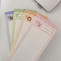 Bloc-notes autocollant personnalisé Kawaii Bloc-notes magiques Bloc-notes drôle Notes adhésives pour la papeterie de bureau à domicile