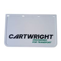Garde-boue haute performance personnalisé pour semi-camion Bavette en caoutchouc pour voiture/camion remorque avec logo en relief personnalisable