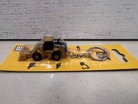 Porte-clés modèle de machine de construction Caterpillar Cat 320, pendentif excavatrice pour engins de génie civil