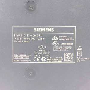 Módulos PLC Gold Seller 6ES7414-3EM07-0AB0 Simatic S7-400 CPU Control Industrial 16 E/S 220V - Product Image 1