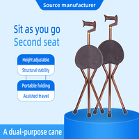 Tabouret pliant portable pour une personne Bâton de marche Chaise Élastique Placement banc extérieur