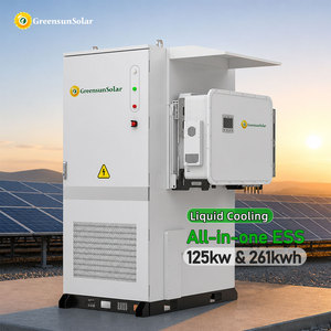 Inversor <span class=keywords><strong>Solar</strong></span> Híbrido Trifásico Solis OEM de 125KW, Batería LiFePO4 de 261KWH <span class=keywords><strong>con</strong></span> Refrigeración Líquida HV, Instalación en Exterior - Product Image 2