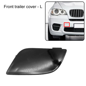Pour BMW <span class=keywords><strong>X5</strong></span> E70 M SPORT <span class=keywords><strong>M50</strong></span> arrière Auto carrosserie pare-chocs avant remorque crochet de remorquage couvercle en plastique LH RH 51118050697 - Product Image 2