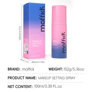 MAFFICK <span class=keywords><strong>Spray</strong></span> <span class=keywords><strong>Fixateur</strong></span> <span class=keywords><strong>de</strong></span> Maquillage Résistant à l'Eau Longue Durée, Contrôle du Sébum, Hydratant, Brume Fine, Garde le <span class=keywords><strong>Fond</strong></span> <span class=keywords><strong>de</strong></span> <span class=keywords><strong>Teint</strong></span> Frais Toute la Journée - Product Image 3