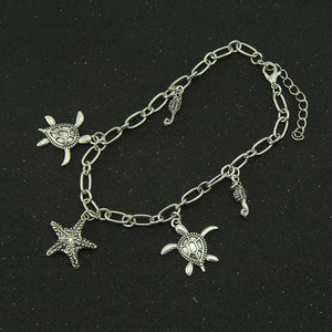 Sea life women's <b>bracelet</b> simple turtle seahorse small pendant <b>bracelet</b> <b>bracelet</b> - Product Image 3