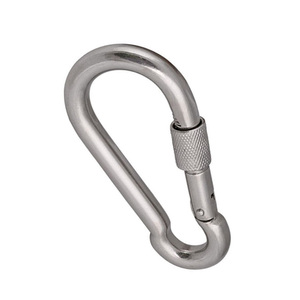 Deniz motoru parçalari ve aksesuarlar paslanmaz çelik 304/316 vidalı kilit Metal baskı kanca karabina - Product Image 5