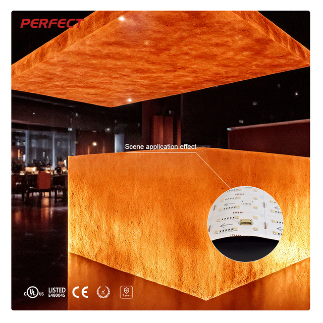 Hot Sale PERFECT 288LED SMD5050 WRGBW Flexible LED Panel DC24V 35W RGBCCT Dimmable Backlight for Onyx Marble/Stone Decor
