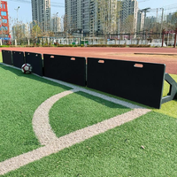 Barrera de Polietileno de Alta Resistencia para Fútbol, Aislamiento Acústico y Protección Contra Impactos en Estadios