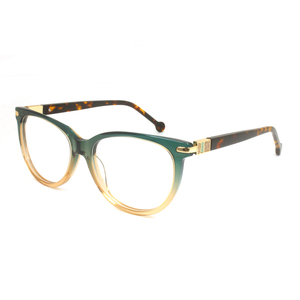 Montura de gafas para mujer, gafas ópticas a la moda, gafas ovaladas espectaculares de acetato de alta calidad - Product Image 4