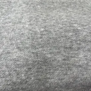 400gsm Franse Badstof Geborsteld Gebreide Polyester Katoenen Hoodie Footer Gebreide Stoffen Voor Sweatshirts Voor Sweatshirts