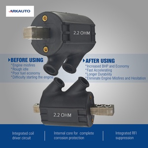 Bobine d'allumage de moto ARKAUTO 2.2 OHM DC4-1 pour KAWASAKI GPZ750 <span class=keywords><strong>Z</strong></span> <span class=keywords><strong>1000</strong></span> R SUZUKI GSX 1100 GSX 750 E HONDA CB 1100 R - Product Image 3