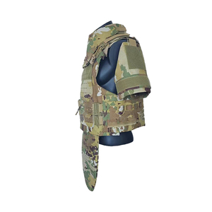 Gilet tattico protettivo completo mimetico da 1000D CP gilet di sicurezza impermeabile con materiale PE e aramide - Product Image 4