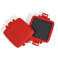 Appareil de cuisson en silicone écologique à chauffage rapide pour sandwichs et gaufres, idéal pour la maison