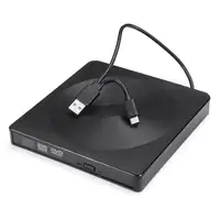 Reproductor de DVD externo Ultra delgado tipo C USB3.0, RW, grabador de CD, Unidad óptica para ordenador portátil, PC, grabador de DVD