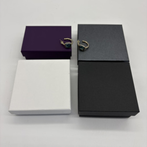 Juego de Cajas de Regalo de cartón de dos piezas personalizadas TY | Embalaje de joyería reciclable ecológica con revestimiento UV | Venta al por mayor de OEM - Product Image 4