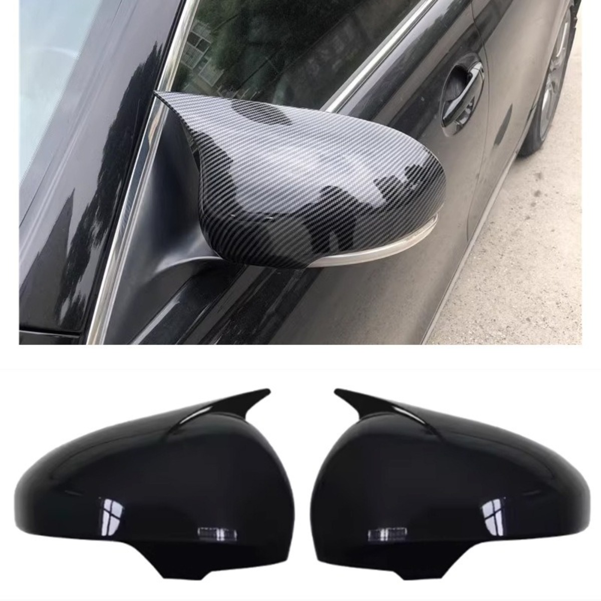 Aspect carbone avec style de pâte légère