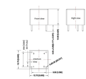 โมดูลจ่ายไฟแยกอิสระ Mornsun URB2406N-6WR3G (9-40V) 24V เป็น 6V 6W DC-DC สำหรับควบคุมอุตสาหกรรมและการสื่อสาร - Product Image 2