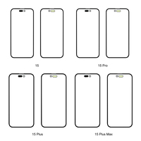 Glas met OCA voor iPhone X/XS/XR/XSMAX Schermreparatie en -renovatie (Premium)
