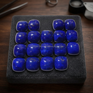 Cojín de piedras preciosas sueltas de lapislázuli natural de calidad superior al por mayor, forma de cabina, color azul semiprecioso al mejor precio - Product Image 3