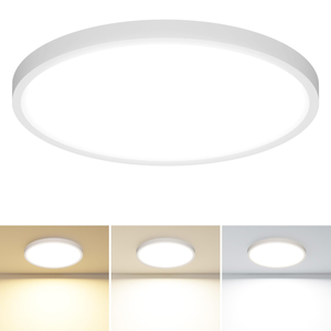 ไฟติดเพดานทรงสี่เหลี่ยม/ทรงกลม, ไฟ LED สำหรับติดเพดานไฟแผงไฟ LED สำหรับติดพื้นผิวเพดาน - Product Image 1