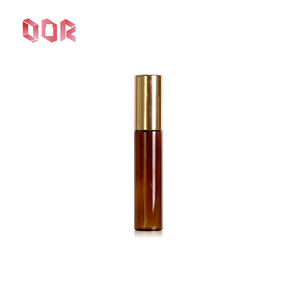 Flacon en verre ambré transparent à bille de 30 ml pour cosmétiques, emballage en verre pour sérum, huile essentielle, avec bouchon pulvérisateur - Product Image 1