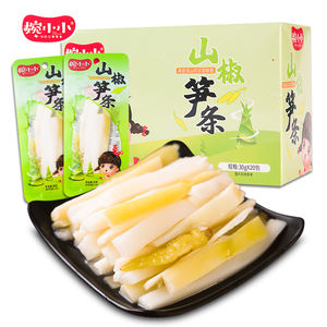 Fabricant de Snacks aux Légumes Marque Blanche : Légumes Marque Blanche au Goût Poivre <span class=keywords><strong>Sauvage</strong></span> (Poulettes de Bambou Marinées) - Product Image 1