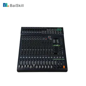 BaiSKill- VX16 Professional 24 DSP Digital Mixer High Quality MP3 With Bluetooth Connection Audio Mixer