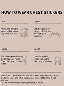 <span class=keywords><strong>Rouge</strong></span> personnalisé Invisible collé auto-adhésif <span class=keywords><strong>soutien</strong></span>-<span class=keywords><strong>gorge</strong></span> poitrine Patch Sexy femmes Lingerie réutilisable sucette couverture - Product Image 5