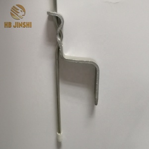 Poteaux de support <span class=keywords><strong>pour</strong></span> clôture électrique de 1,2 m de long avec isolateur jaune, piquets de clôture - Product Image 4