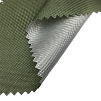 Haute qualité 2.1M --- 3M largeur 100% Polyester 300D * 300D FDY tissu Oxford enduit d'argent pour tente extensible tissu imperméable