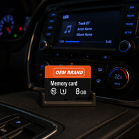 Carte mémoire pour autoradio 2 Go 4 Go 8 Go, carte TF pour navigation GPS, lecteur MP3, stockage de musique, mise à niveau des appareils multimédias