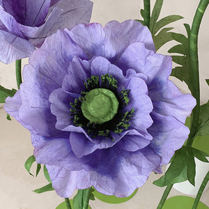 Hoa giấy khổng lồ màu tím, bộ sưu tập lãng mạn, khuyến mãi nóng, trang trí đám cưới, trưng bày cửa sổ, trang trí nhà cửa - Product Image 4