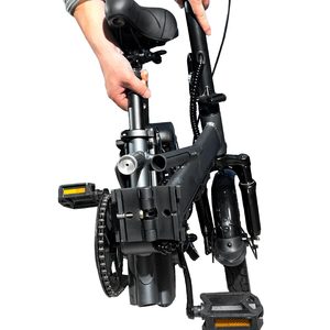 Vélo de route électrique pour adultes <span class=keywords><strong>AOVOPRO</strong></span> 450W 14 pouces, vélo électrique à pneus larges 48V avec batterie haute tension, en stock dans les entrepôts de l'UE et des États-Unis - Product Image 3