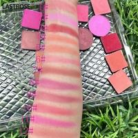 Palette de fard à joues rose mat vegan haute pigmentation, résistant à l'eau, pressé à froid, marque privée