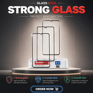OCA-Glaslinse für Samsung <span class=keywords><strong>Galaxy</strong></span> A05 A15 A16 A17 Vorderes Äußeres LCD-Bildschirmglas Ersatz Gehärtetes 9H-Glas mit Vorinstalliertem OCA - Product Image 2