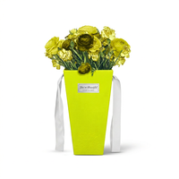 Boîte Cadeau Élégante Personnalisée pour Fleurs, Forme Rectangulaire