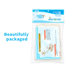 Kit d'<span class=keywords><strong>astronomie</strong></span> motorisé en bois naturel durable pour l'apprentissage spatial <span class=keywords><strong>Montessori</strong></span> – Modèle de orbite géostationnaire - Product Image 4