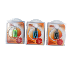 Micrófono de <span class=keywords><strong>Audio</strong></span> de tarjeta de sonido de 5,1 canales USB profesional de Venta caliente para computadora con función de grabación - Product Image 5