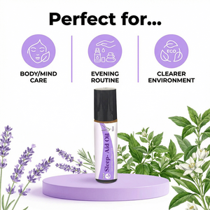 Sleep Aid Oil Roll on Lavender Ylang Ylang Clary Sage Essential Oil Blend Calming Relaxing Aroma for Better Sleep - Product Image 3