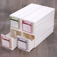 Boîte de rangement rectangulaire pour verres de lunettes, accessoires et échantillons, organisateur pour verres et accessoires de lunettes