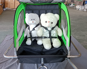 QINGDAO Nouveau Design Enfants Vélo Remorque Pliable Chien porte-vélos pour animaux de compagnie usine pliable vélo pour animaux de compagnie à vendre - Product Image 3