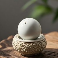Boules en céramique d'argile polies et respirantes de style féerique Kangshun de qualité supérieure, personnalisables en couleur, taille et forme, avec emballage sur mesure