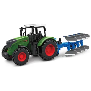 Yeni tasarım çiftçi çevirir pulluk sepeti çiftlik traktörü oyuncak çiftçi traktör kamyon oyuncak çocuklar için uygun